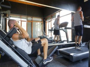 Gimnasio. Sala Fitnes. Camping Tucan