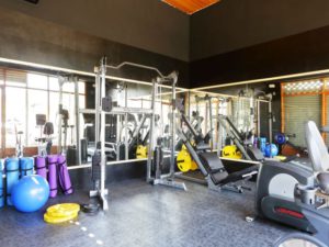Camping con gimnasio y fitness